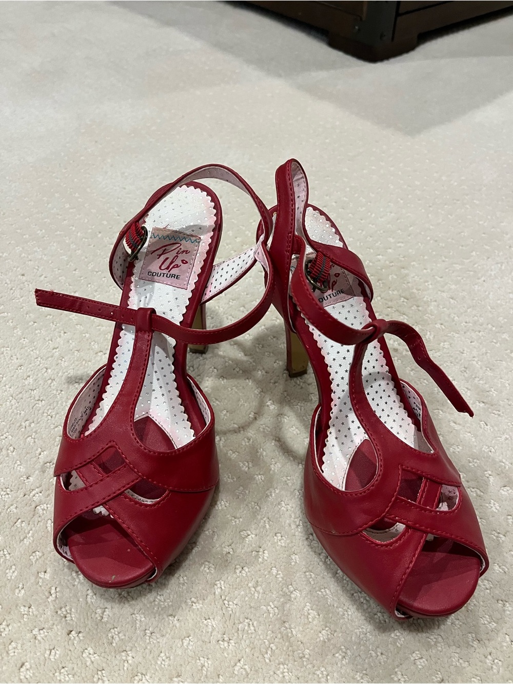 Pinup Couture Red Heels